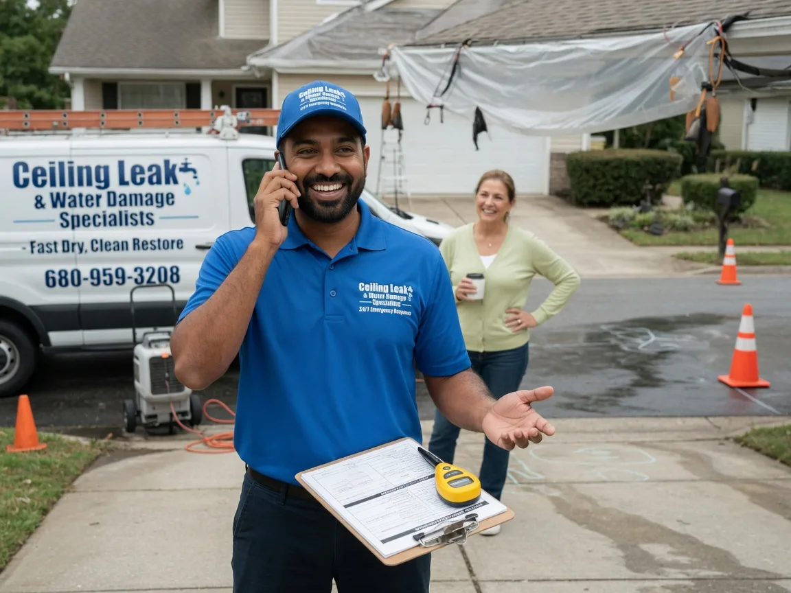 Ceiling Leak Cleanup Cincinnati, IA FAQs